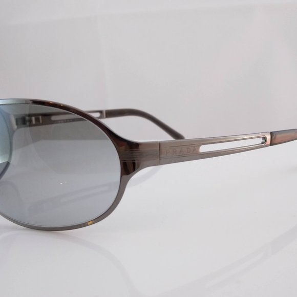 Prada Gunmetal Aviator sunglasses - Style OPR 60FS - Picture 4 of 8
